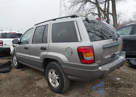 2002 Jeep Grand Cherokee Laredo from USA, damaged, VIN 1J4GW48S42C166236